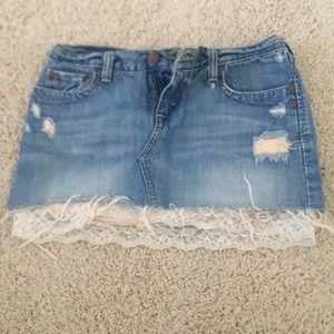 Jean skirt